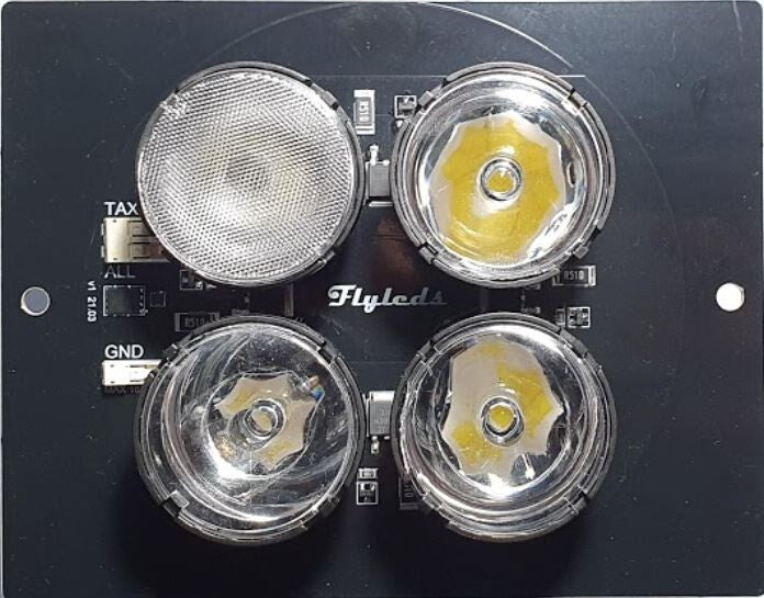 Flyleds Quad Spotlight