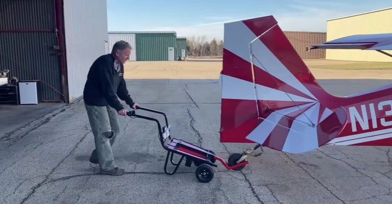 Chore Warrior Airplane Tail Dragger Tug