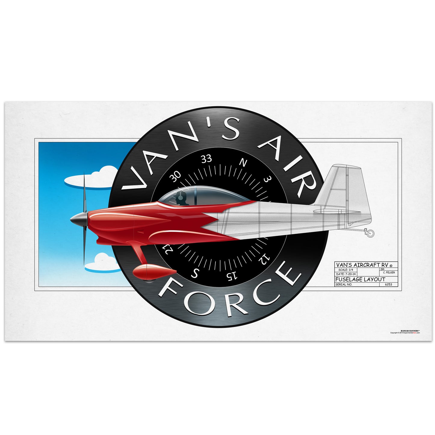RV Digital Artwork for hangar banners and other personal use