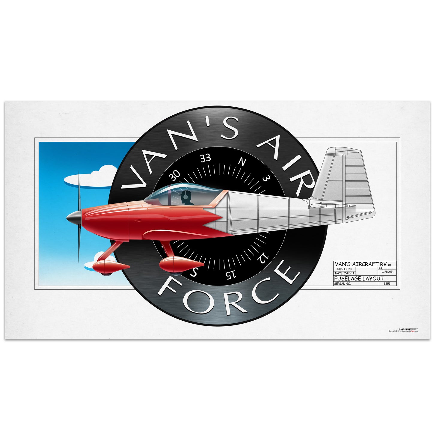 RV Digital Artwork for hangar banners and other personal use