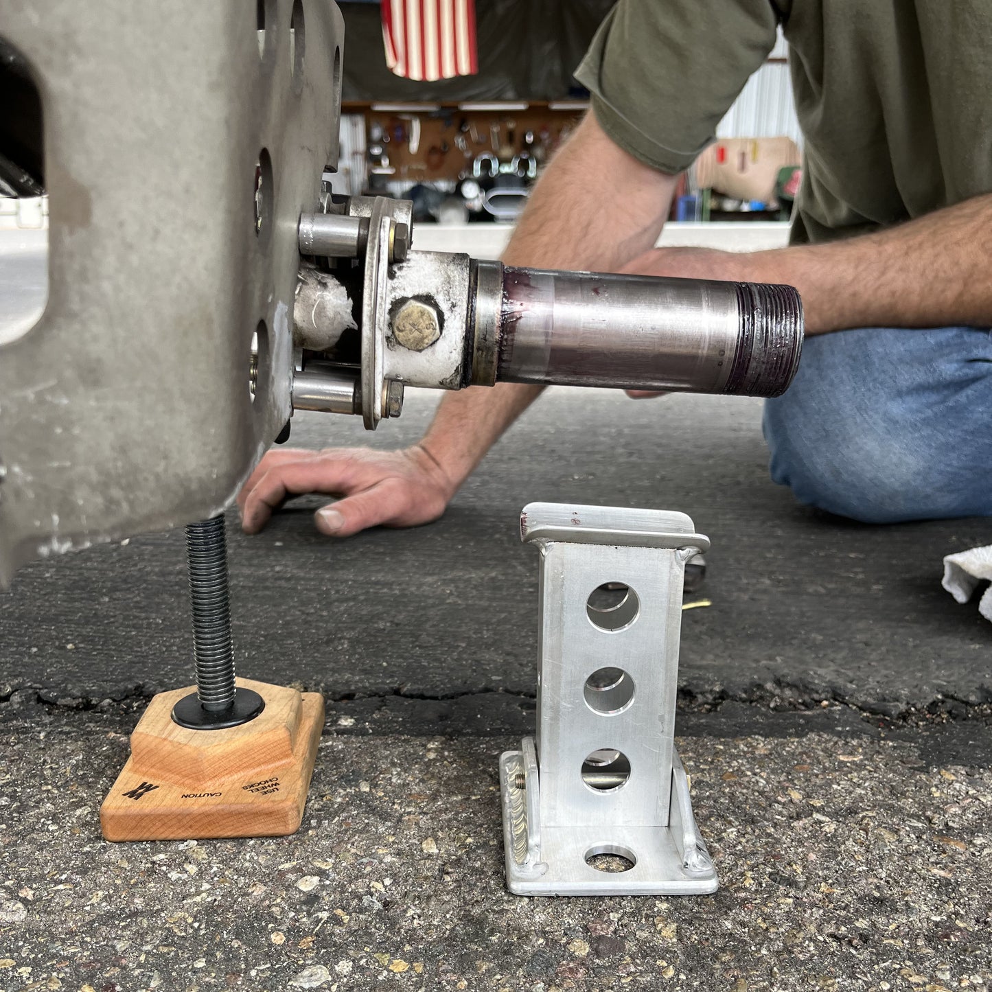 Lightweight Axle Jack Stand