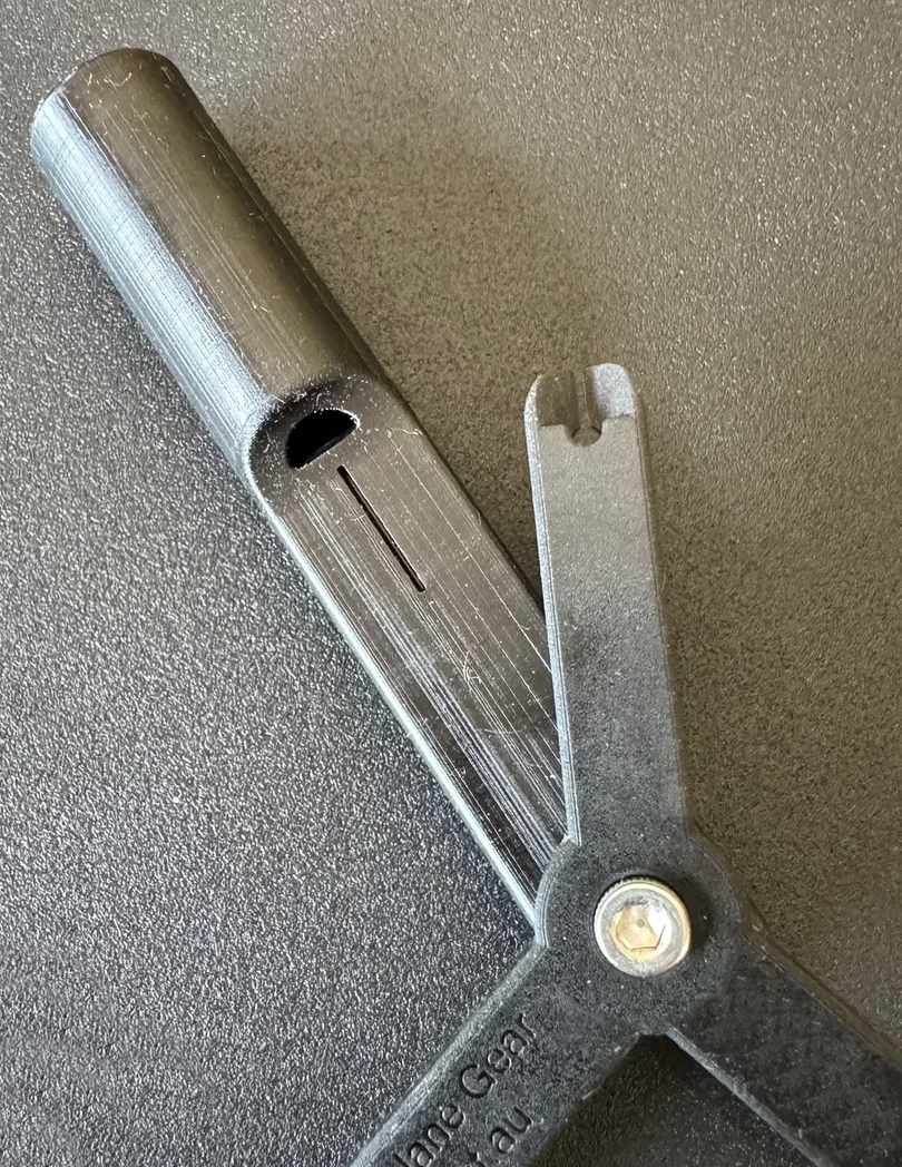 3D Resin-Printed Round Bar/Tube Center Finder