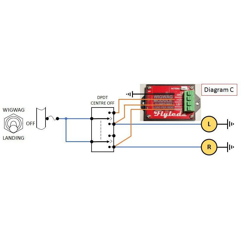 Flyleds Wig Wag Module