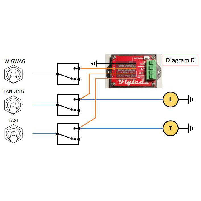 Flyleds Wig Wag Module