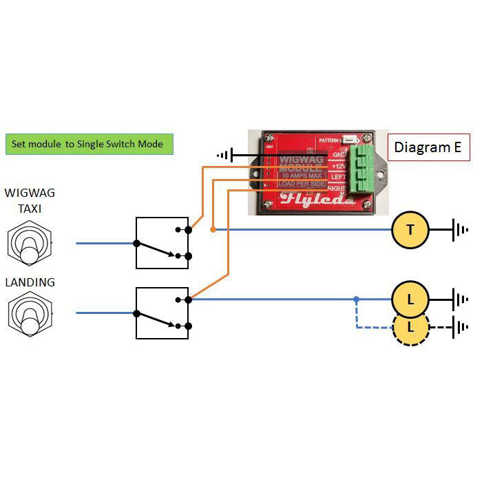 Flyleds Wig Wag Module