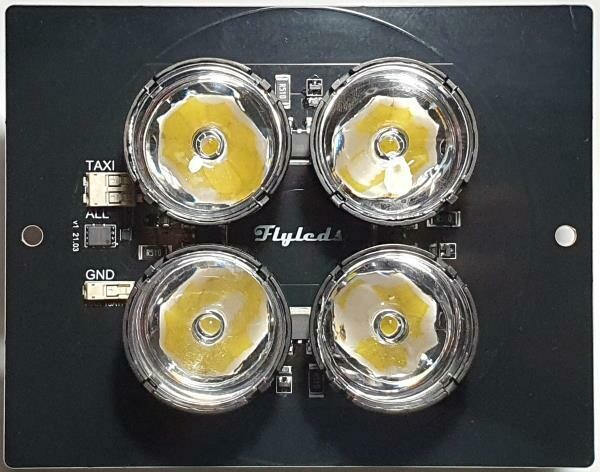 Flyleds Quad Spotlight