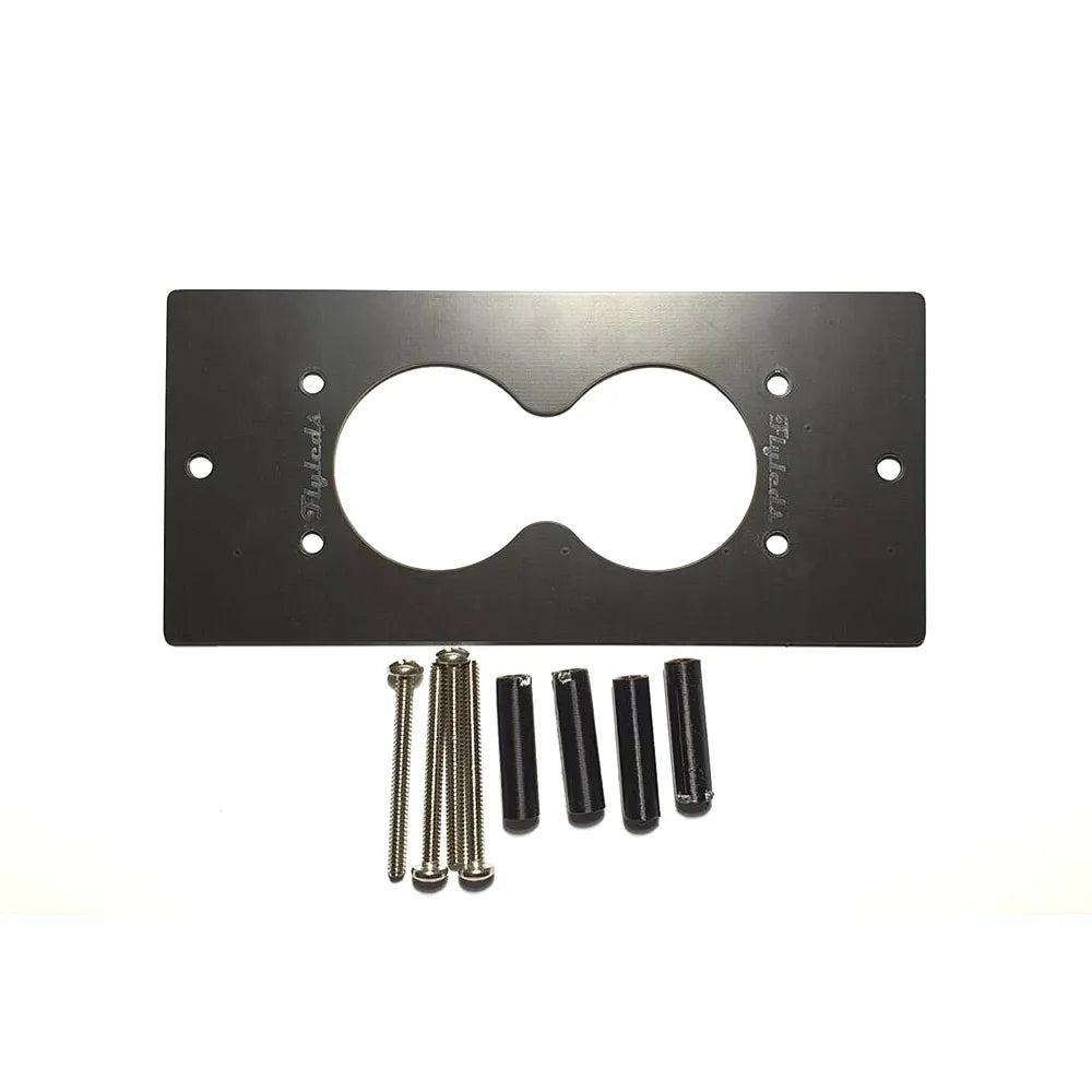 Flyleds Double Spot Mounting Plate