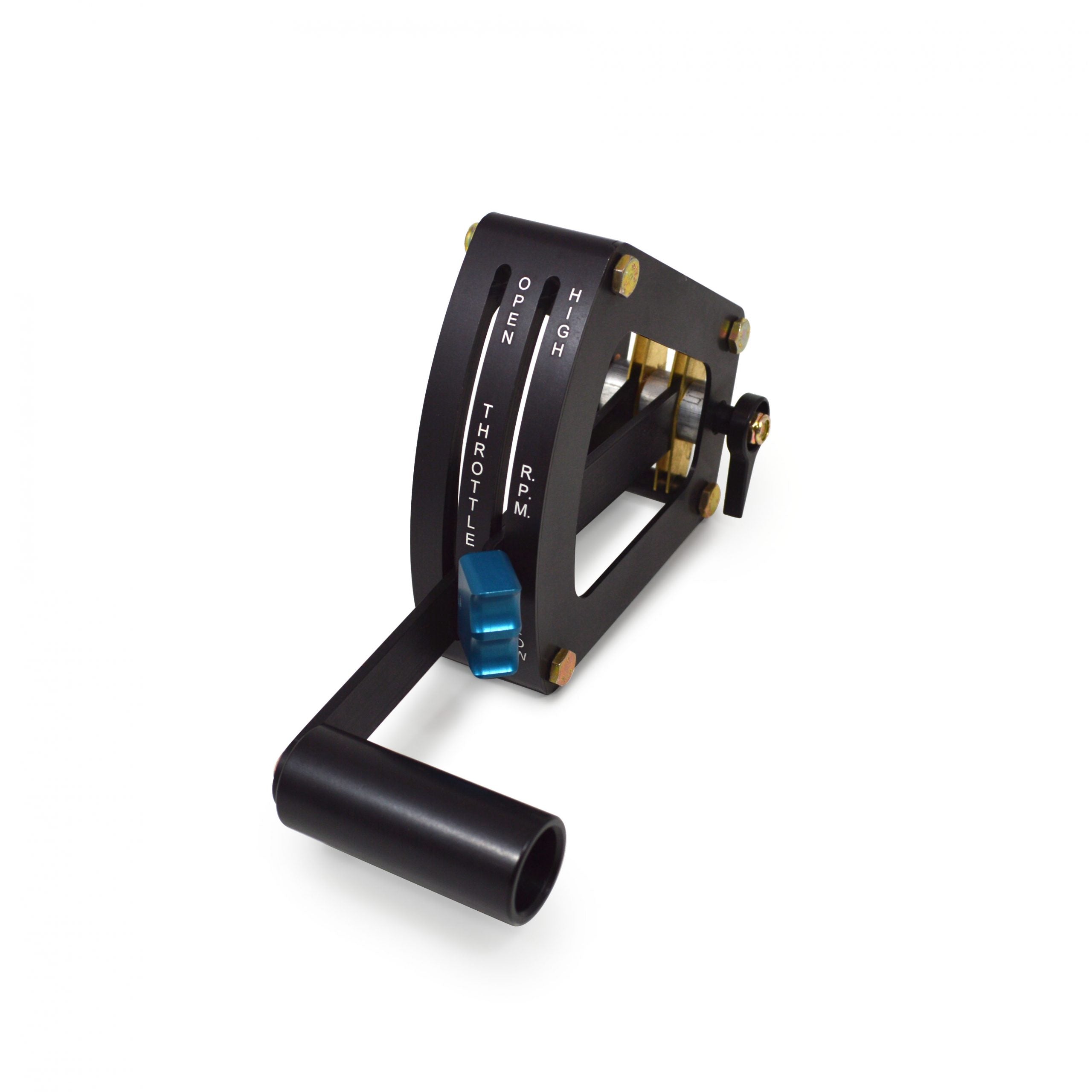 Side Mount Curve Top 2 Lever Quadrant: Throttle-Prop – Flyboy Accessories