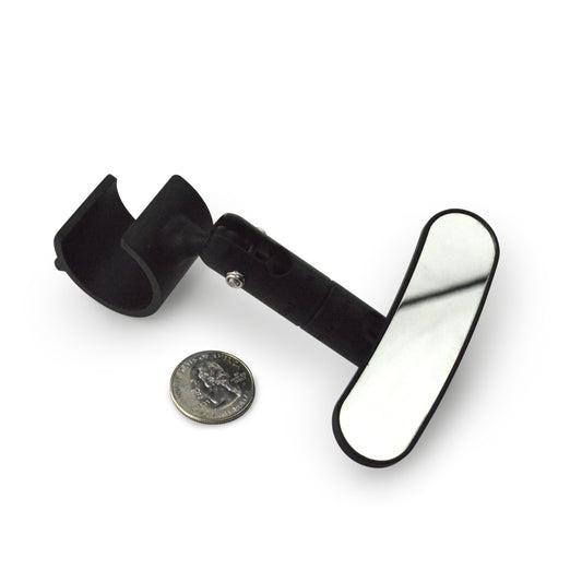 3D Resin-Printed Housing with High-Polish Stainless Mirror (Complete with Arm & Clip)