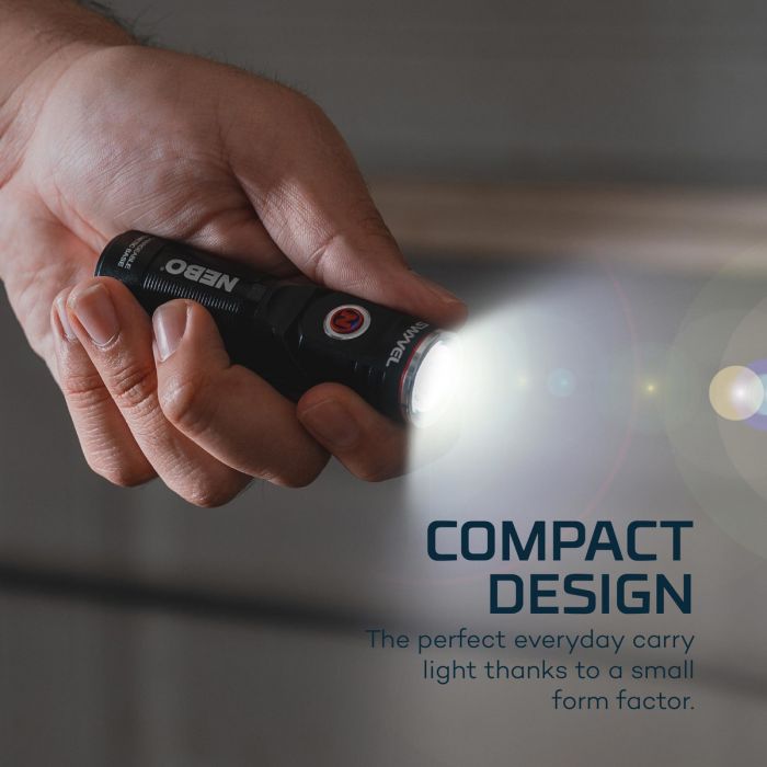 SWYVEL Compact 1,000 Lumen Rechargeable EDC Flashlight with a 90º Rotating Swivel Head