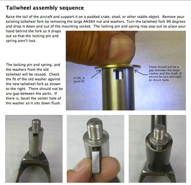 Tailwheel Maintenance Documents