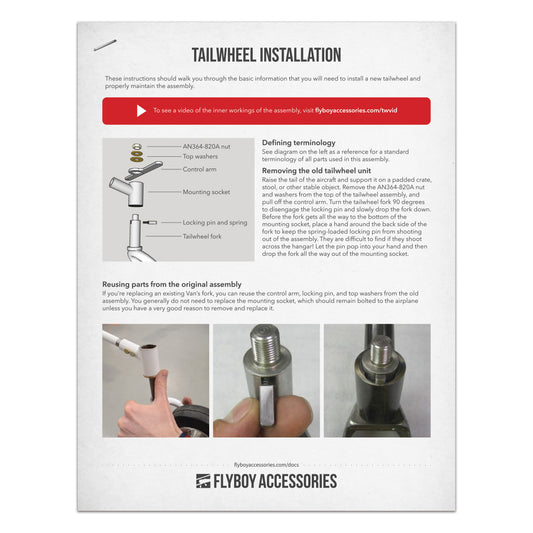 Tailwheel Maintenance Documents